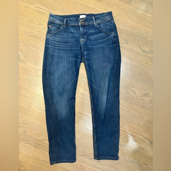 Hudson Dark Wash Straight Leg  Blue Jeans Women’s size 31 - Picture 1 of 8